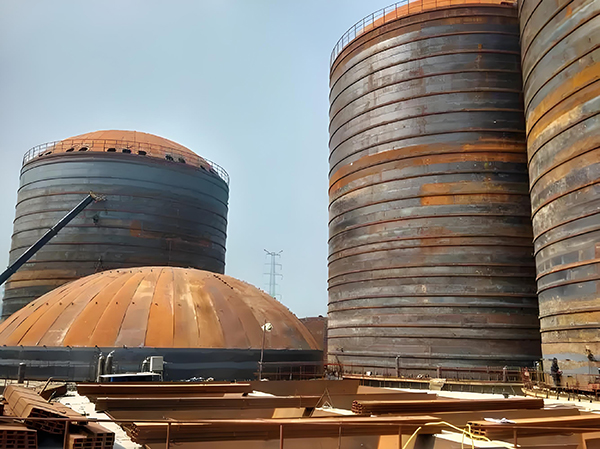 南口街道焦粉钢板仓